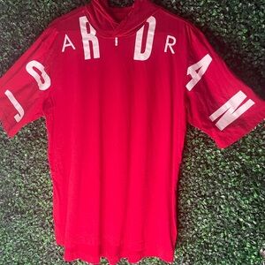Jordan Red T-Shirt w/hood